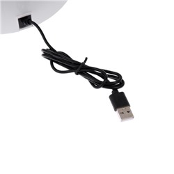 Лампа для маникюра Luazon LUF-17, UV/LED, 30 диодов, 48 Вт, таймер, USB, белая