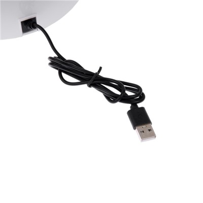 Лампа для маникюра Luazon LUF-17, UV/LED, 30 диодов, 48 Вт, таймер, USB, белая