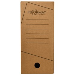 Накопитель вертикальный картон А4 150мм микрогофро-картон RN00150N inФОРМАТ