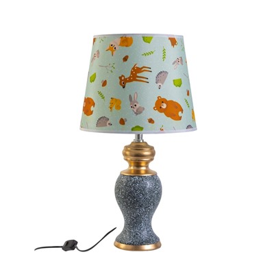 Настольная лампа «Ламина» Е14 40 Вт зелено-золотой RISALUX