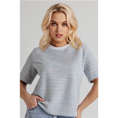 Блузка женская  4520/02/Голубой