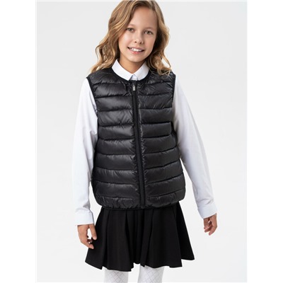 Жилет текстильный с полиуретановым покрытием для девочек