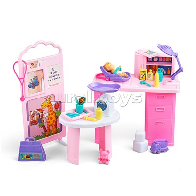 Набор мебели для кукол "Детский Врач" в коробке