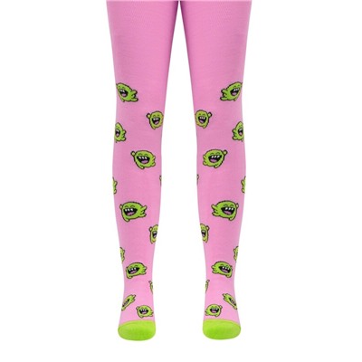 Теплые Conte-kids Колготки SOF-TIKI (махровые внутри) с рисунками