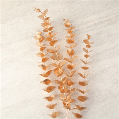 Ветка декоративная 84 см золото / GTN-6 /уп 10/250/