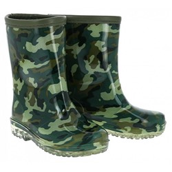 MPF_107-1 хаки Сапоги резиновые для мальчиков (25-30)/12