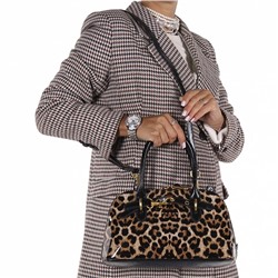 Сумка 6118Q leopard apricot Polina&Eiterou