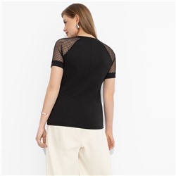 Футболка комбинированная с гипюром, Талант перемен (тайна)