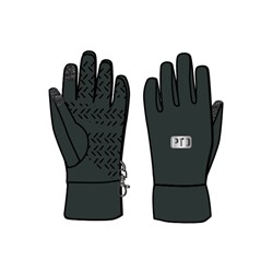 Перчатки текстильные для девочек