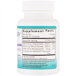 Nutricology, Комплекс с витамином D3, 120 капсул из рыбьего желатина