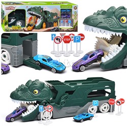 Катапульта "Дино паркинг" в коробке