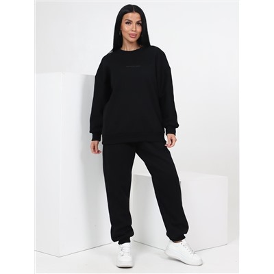 Грина - худи утепленная черный