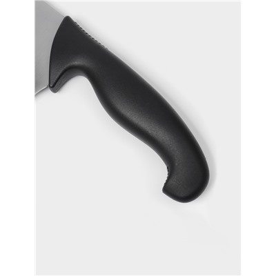 Топорик кухонный для рубки мяса Sharp, лезвие 17.8 см, нержавеющая сталь, чёрная ручка