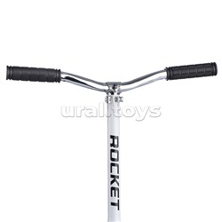 Самокат 2-х колесный ROCKET,колеса PU/ 145 мм,ABEC 7, белый