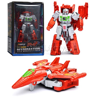 Робот трансформирующийся в самолет, в коробке