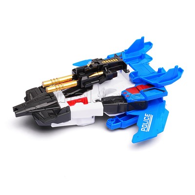 Робот трансформирующийся в служебное авто, в коробке