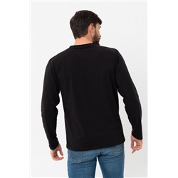 Футболка 6797 с дл. рукавом (Черный)