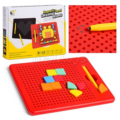 Доска магнитная "Цветная фантазия" в коробке