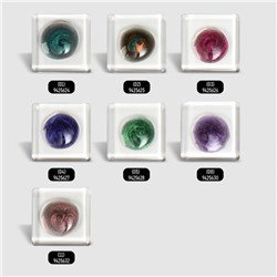 Гель лак для ногтей, кошачий глаз, трехфазный, 8 мл, LED/UV, красный (06)