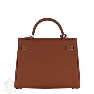 Сумка женская кожаная 25KLVG b.brown Vitelli Grassi