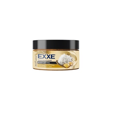 EXXE Скраб для тела Кокосовый 250мл BODY LIFTING Масло кокоса,арганы и оливы