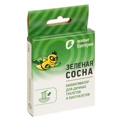 Средство для дачных туалетов и выгребных ям «Зеленая Сосна» Биоактиватор, по 50 г 2 дозы