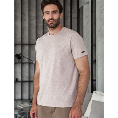 Футболка из премиального хлопка с эластаном