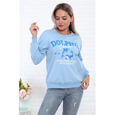 Свитшот 57110 (Голубой)