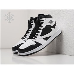 Зимние Кроссовки Nike Air Jordan 1 Mid x Travis Scott