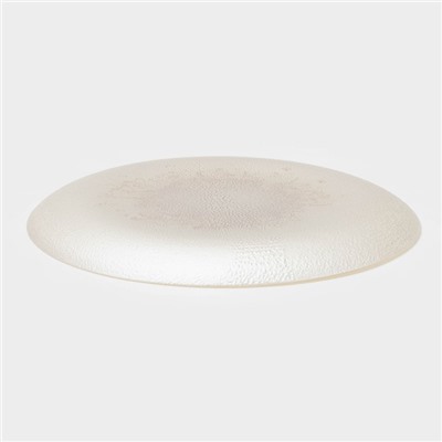 Тарелка подстановочная «Гладь», d=27 см, стекло, белая