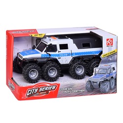 Машина "Полицейский броневик" (свет, звук) в коробке