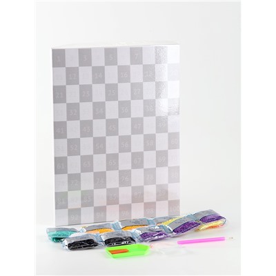 Алмазная мозаика по фото с полным заполнением «Pop Art», на холсте с подрамником, 30×40 см