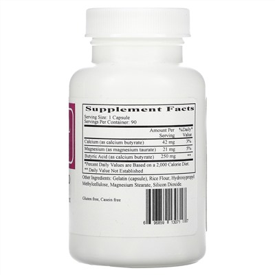 Cardiovascular Research, масляная кислота, 90 капсул