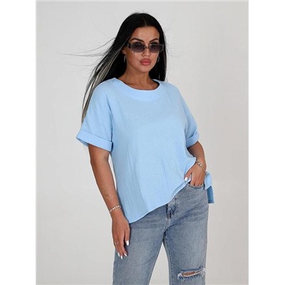 Футболка "Джил" (Голубой)