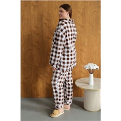 Пижама с брюками с рубашкой и штанами НАТАЛИ, 1209264