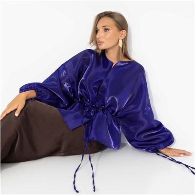 Жакет эффектный, Вершина восхищения (синий)