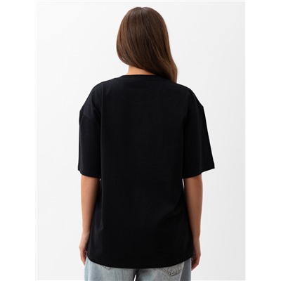 Футболка женская MIST Culture, размер 44, чёрная