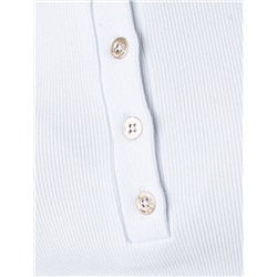 Футболка из трикотажа в широкий рубчик