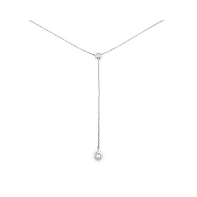 Колье из серебра куб.циркон., ЗК0320312-00775