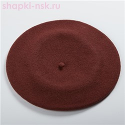 Берет фетр без отделки 11 Берет женский (56-58)