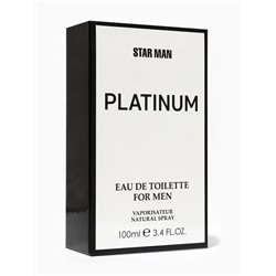 Туалетная вода мужская Star Man Platinum, 100 мл