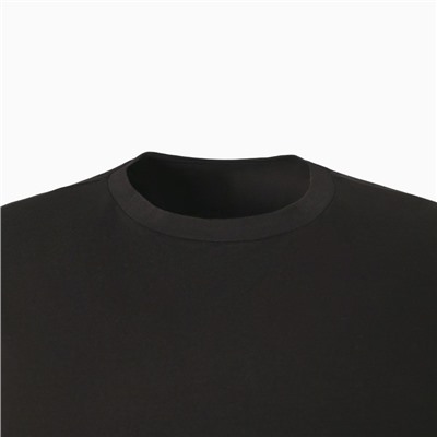 Футболка женская, цвет чёрный, размер 44-46 (L)