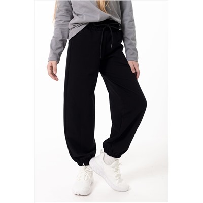 Брюки джоггеры из футера М225114а