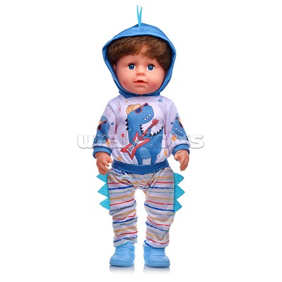 Пупс с аксессуарами "Саша" в коробке