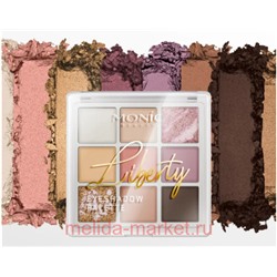 Monic Beauty Тени для век 9 цветов тон 04 Essentiale Nude Liberty