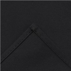 Полотенце «Этель» Kitchen, 40×70 см, чёрное, 100% хлопок, саржа 220 г/м²