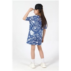 Туника для девочки ПОЗИТИВ-6 (Индиго)