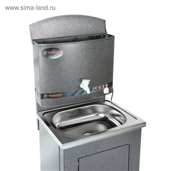 Умывальник TUNDRA, с ЭВН, нержавеющая мойка, 1250 Вт, 17 л, цвет серебро