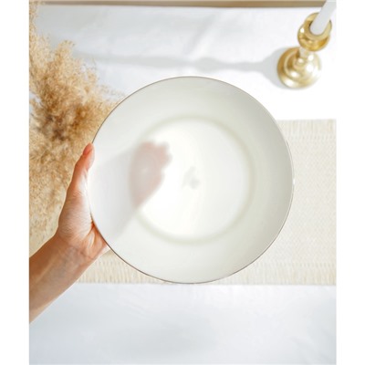 УЦЕНКА Набор тарелок глубоких SL Home «Каскарон» 2 шт., d=20 см, 20.5×20.5×4 см