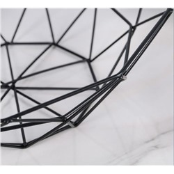 Фруктовница, Ваза для фруктов геометрия 26х26х9см